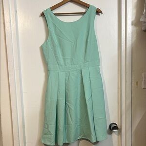 Kate Spade Light Green Sleeveless Mini Dress